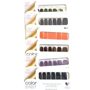 6 Sets Retired Color Street nail strips! 💅🏻‎